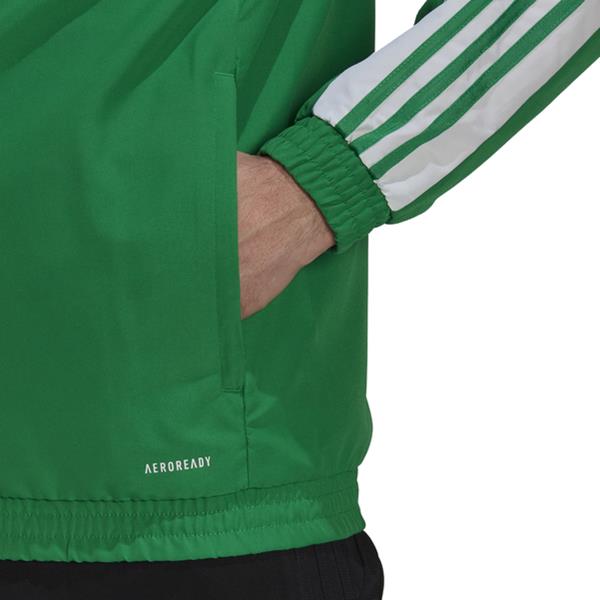 adidas Squadra 21 Team Green/White Presentation Jacket